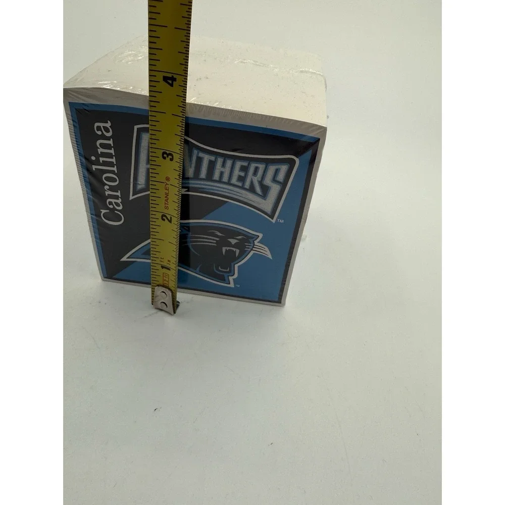 Carolina Panthers ‎ NFL Team Note Paper Cube Shape Notepad